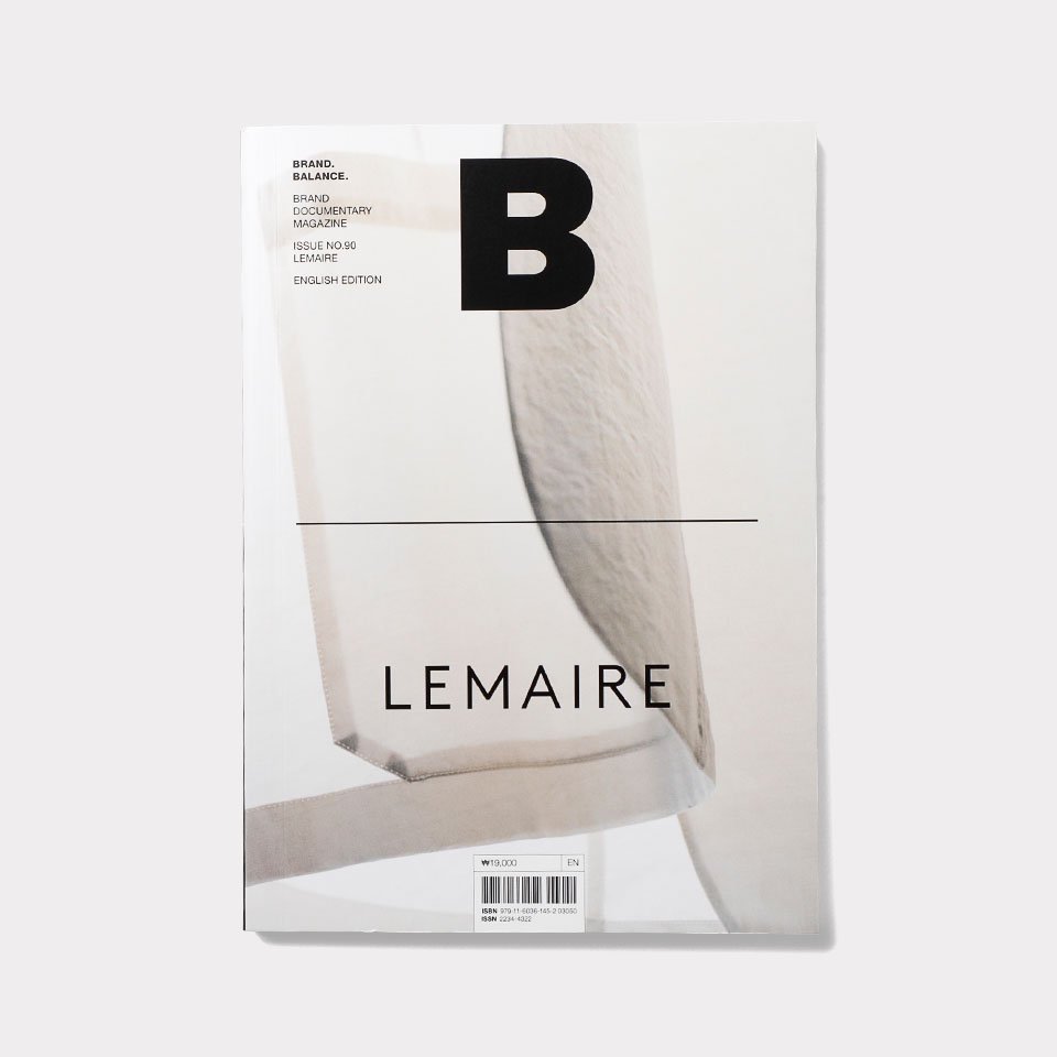 【再入荷】MAGAZINE B No.90 LEMAIRE - BOOK AND SONS オンラインストア