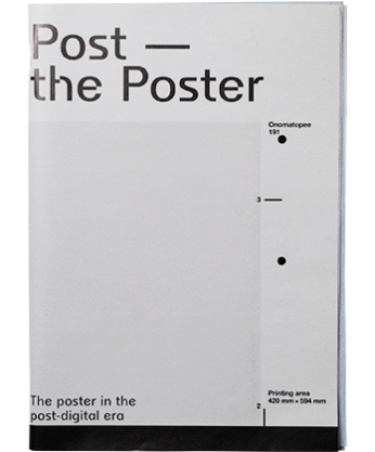 Post-The Poster - The Poster In The Post-Digital Era