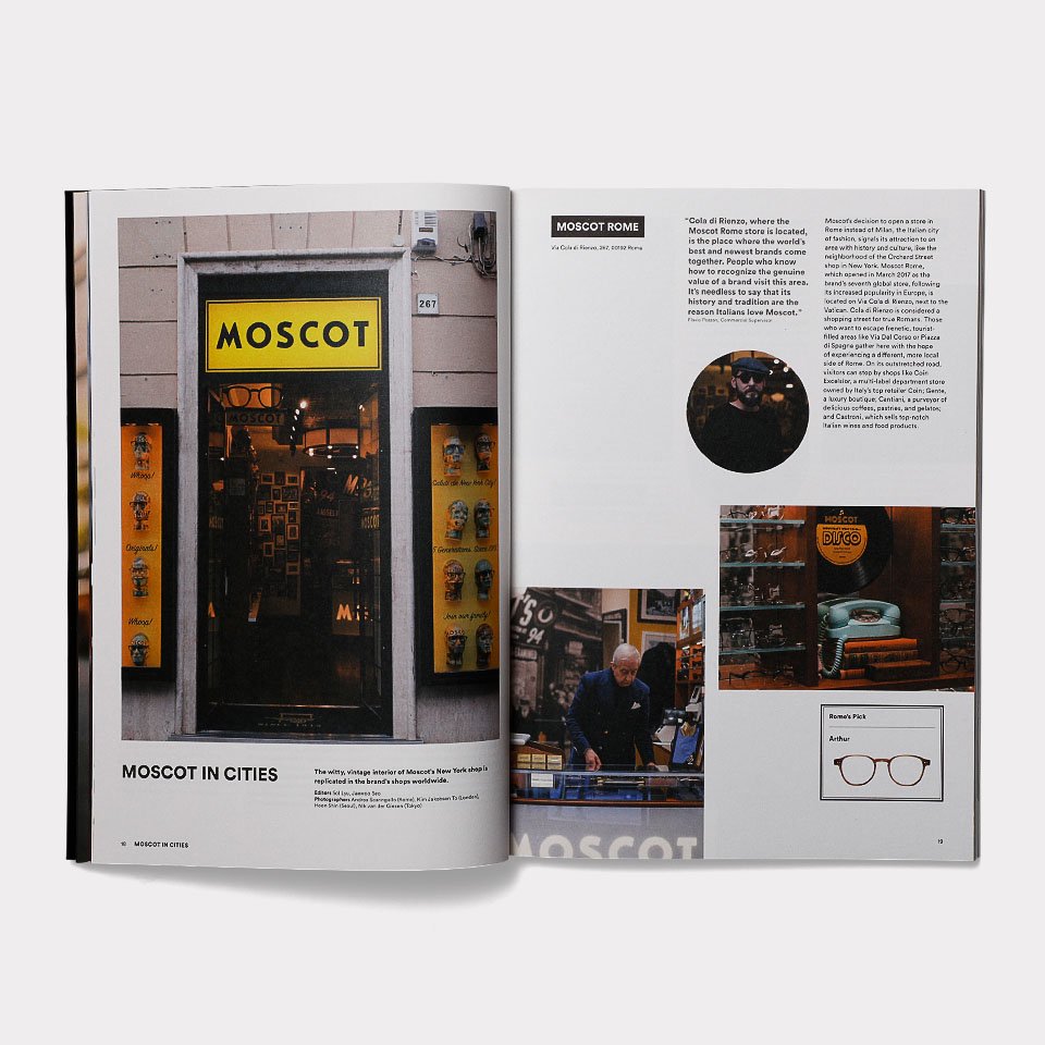 MAGAZINE B No.64 MOSCOT - BOOK AND SONS オンラインストア