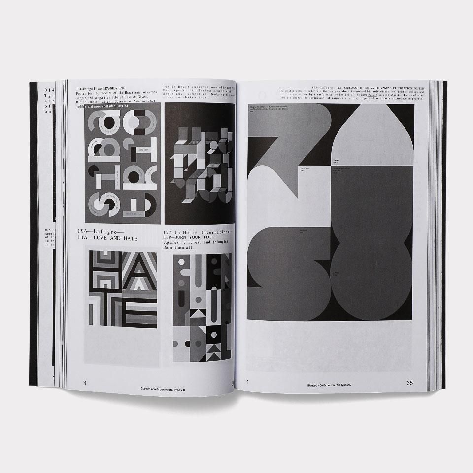 再入荷】Slanted Magazine #40 Experimental Type 2.0 (extended bw