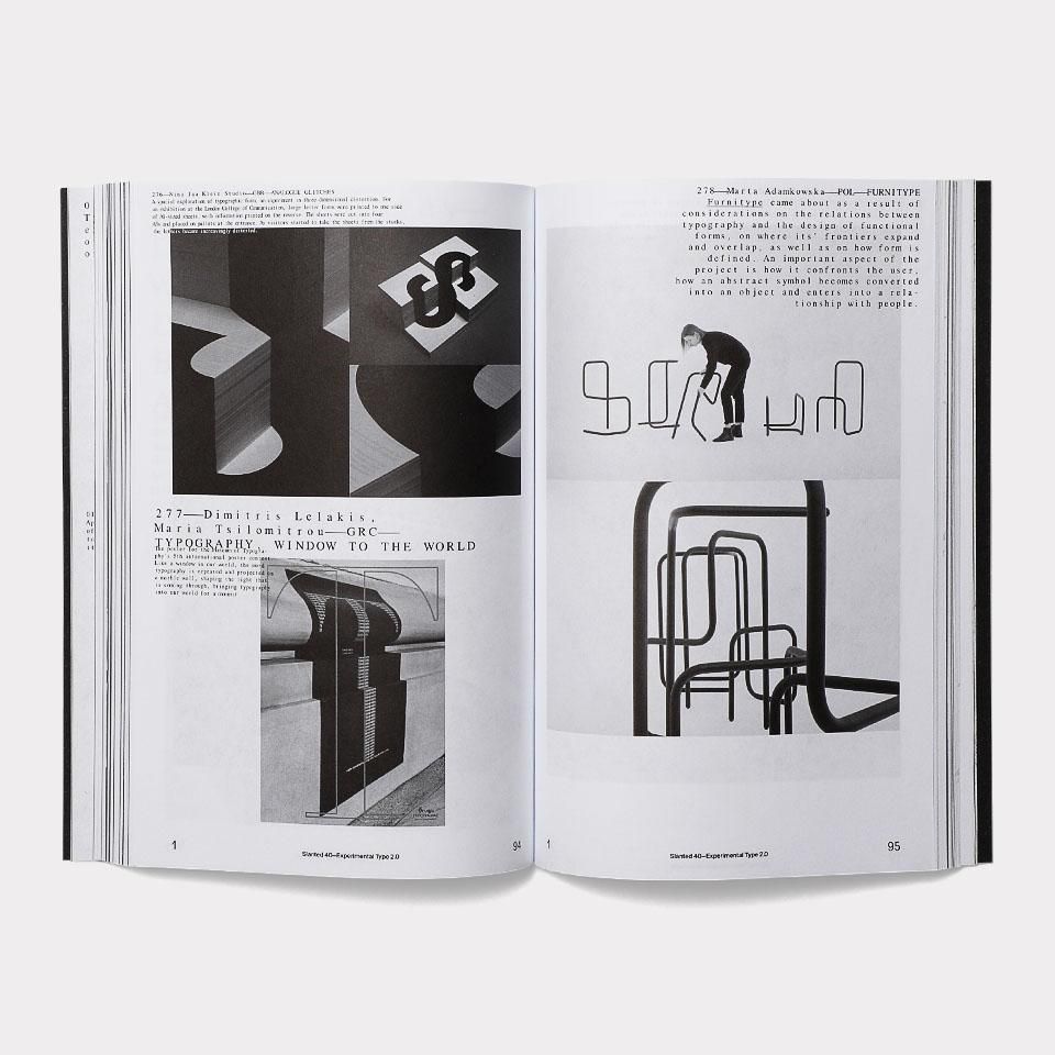 再入荷】Slanted Magazine #40 Experimental Type 2.0 (extended bw