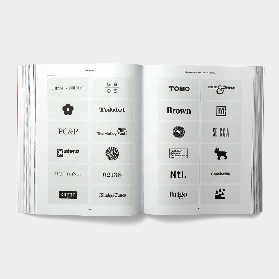 再入荷】Pentagram: Living by Design - BOOK AND SONS