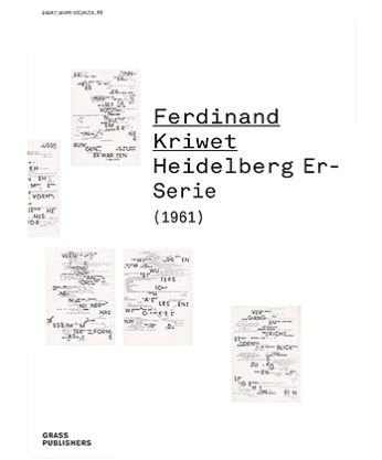 Ferdinand Kriwet – Heidelberg Er–Serie