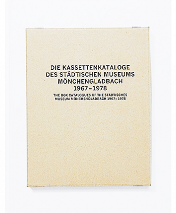 DIE KASSETTENKATALOGE DES STÄDTISCHEN MUSEUMS MÖNCHENGLADBACH