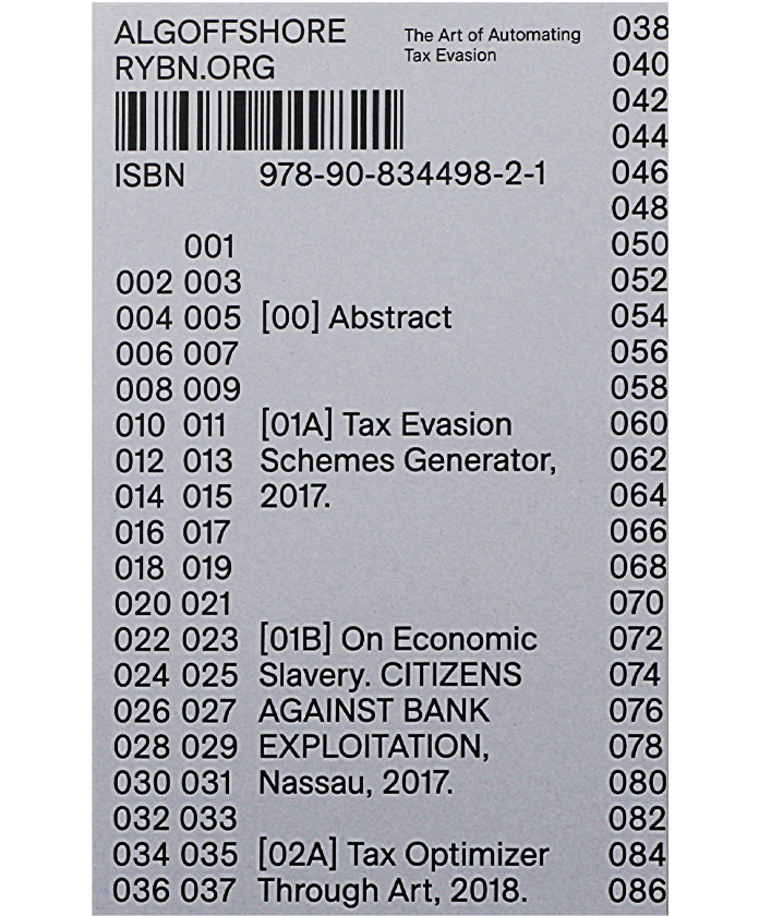 ALGOFFSHORE - The Art of Automating Tax Evasion/rybn.org