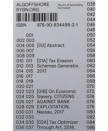 ALGOFFSHORE - The Art of Automating Tax Evasion