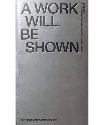 A Work will be Shown