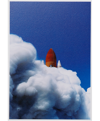 LAND SPACE Postcard A