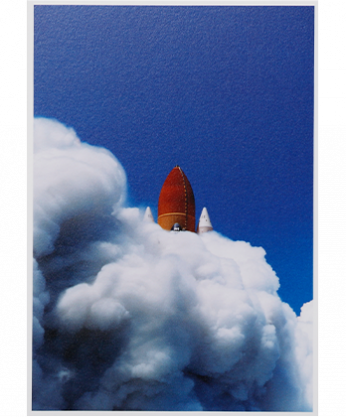 LAND SPACE Postcard A