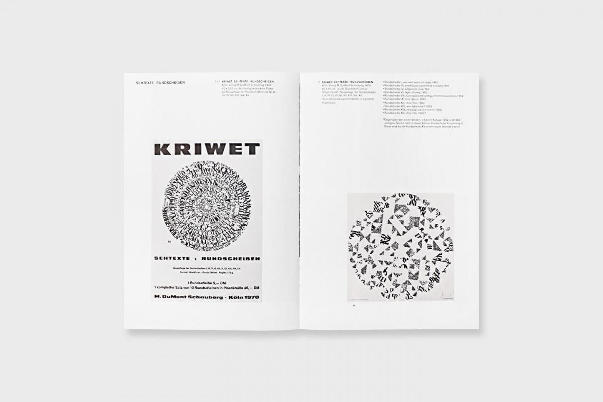 KRIWET: BIBLIOGRAPHIE - BOOK AND SONS オンラインストア