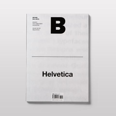 再入荷】MAGAZINE B No.35 HELVETICA - BOOK AND SONS