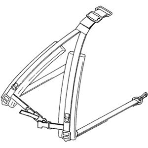 Zenoah(ゼノア) 背負いバンドA 背負式刈払機 TKZ260EZ/TKZ261EZ/TKZ265