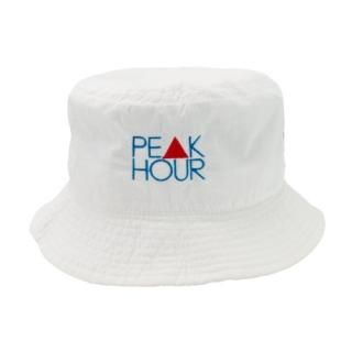 <img class='new_mark_img1' src='https://img.shop-pro.jp/img/new/icons22.gif' style='border:none;display:inline;margin:0px;padding:0px;width:auto;' />PEK HOUR Polyester Bucket Hat [WHITE]