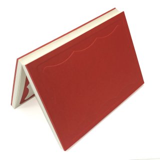 BLACK BOOK (RED, BLACK)　Made by MILLHOUSE PRINT SHOP