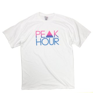 'PE▲K HOUR' T-Shirt #20228 [WHITE]