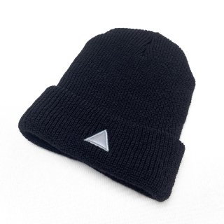 <img class='new_mark_img1' src='https://img.shop-pro.jp/img/new/icons5.gif' style='border:none;display:inline;margin:0px;padding:0px;width:auto;' />Reflective wool beanie #▲ [BLACK]