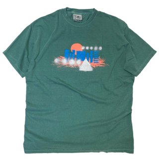 ''No words'' Designed by KANE / Garment dye T-Shirt [GREEN]