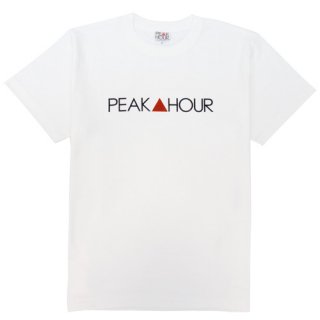 <img class='new_mark_img1' src='https://img.shop-pro.jp/img/new/icons53.gif' style='border:none;display:inline;margin:0px;padding:0px;width:auto;' />'PEAK▲HOUR' T-Shirt [WHITE]