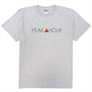 'PEAK▲HOUR' T-Shirt [ASH GRAY]