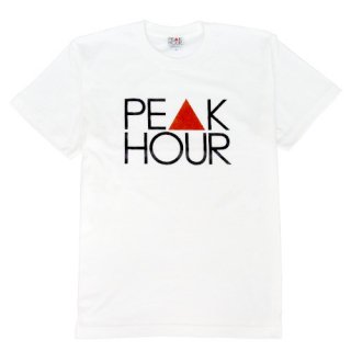 'PE▲K HOUR' T-Shirt [WHITE]