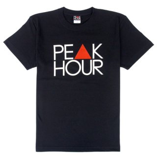 'PE▲K HOUR' T-Shirt [BLACK]