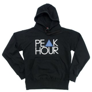 'PEK HOUR BLUE' Pull Parka [BLACK]