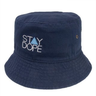 ’ST▲Y DOPE BLUE’ Bucket Hat [NAVY]
