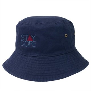 ’ST▲Y DOPE-SHADOW’ Bucket Hat [NAVY]