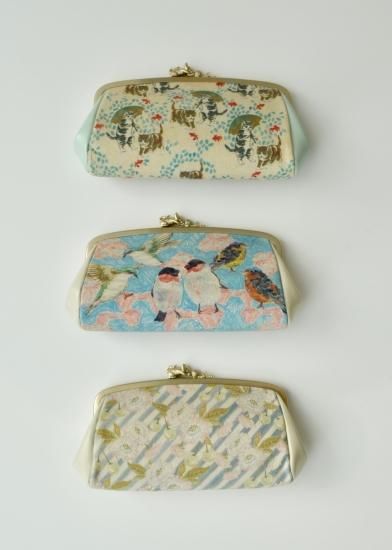 sakurayama / ネコのガマグチ 長財布A - c a b i n e t O N L I N E