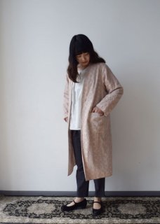 Tulle embroidery coat