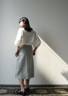 Quilt embroidery skirt
