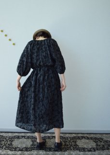 Wool embroidery dress