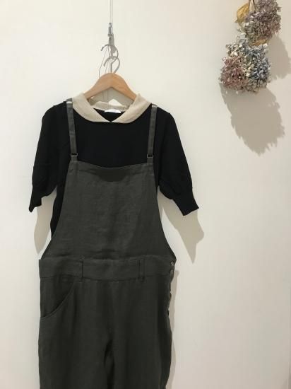 リネンツイルサロペット - cabinet ONLINE STORE