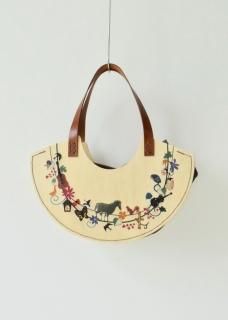 Aiken Drum エイキンドラム 花柄ハンドバッグ　USED Aiken Drum エイキンドラム 花柄ハンドバッグ USED Aiken Drum