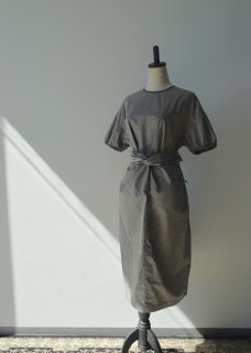Organic cotton wrapped dress