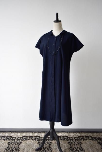 別注 サッカー生地のワンピースドレス Cabinet Online Store 別注 サッカー生地のワンピースドレス Cabinet Online Store
