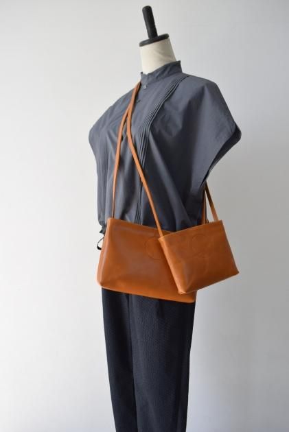 Naturally tanned leather shoulder( bag・pouch) | COSMIC Naturally tanned leather shoulder( bag・pouch) | COSMIC