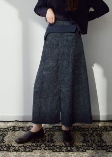 wool silk skirt