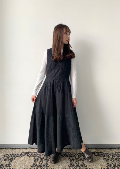 13,720円nesessaire table cloth dress テーブルクロスドレス