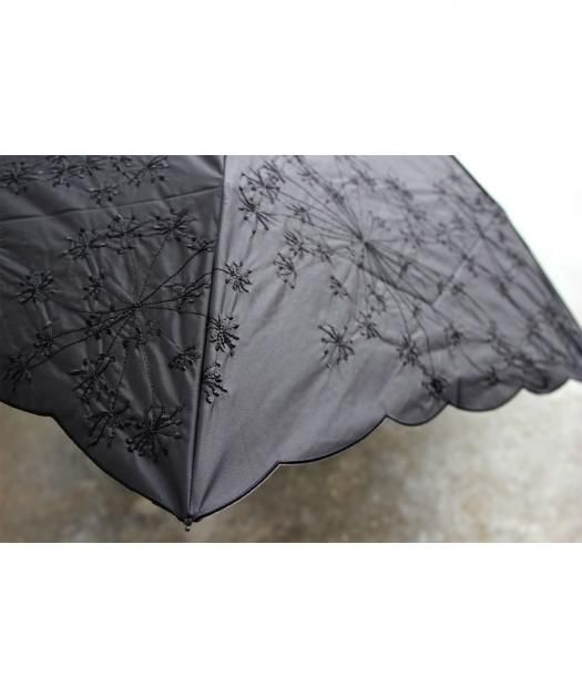 フェンネル刺繍 折りたたみ傘・長傘（晴天・雨天兼用