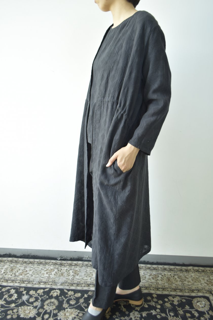 evam eva jacquard robe ジャガードローブ - ロングワンピース