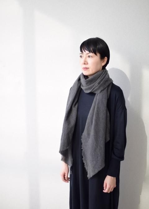 【2024年】お歳暮ギフト / eva evam linen t e n i b a c - stole, diagonal cashmere 小物