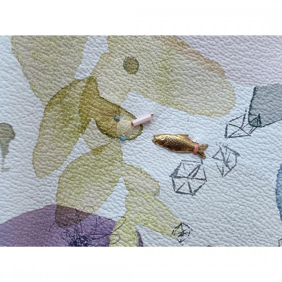 sakurayama / ガマグチ付き折財布 - c a b i n e t O N L I N E S T O R E