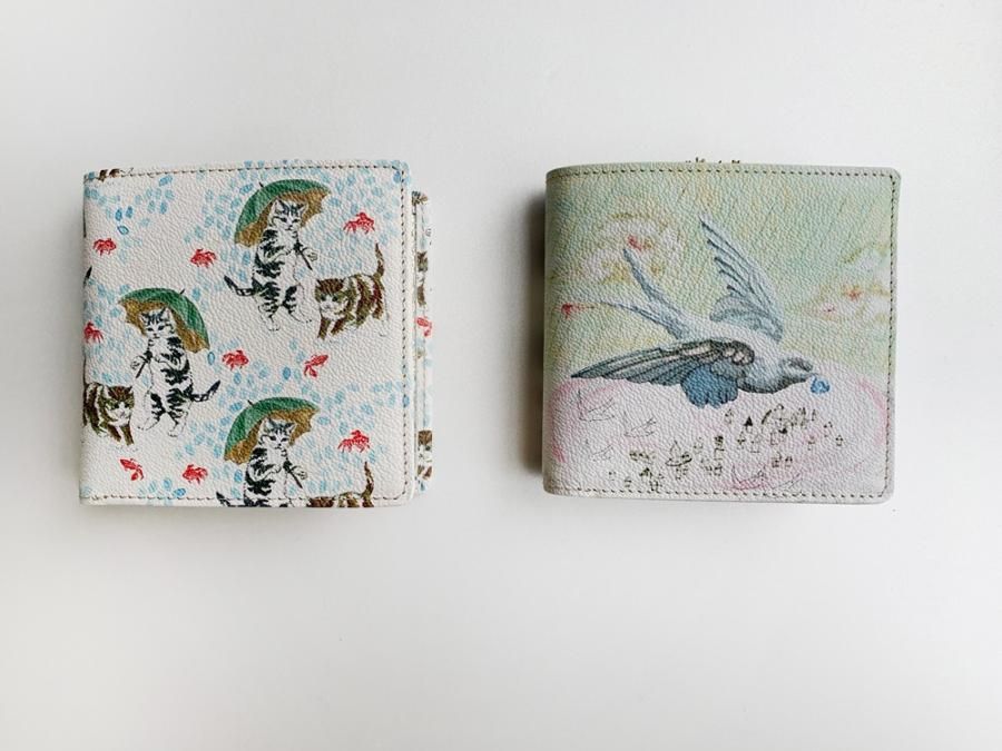 sakurayama / ガマグチ付き折財布 - c a b i n e t O N L I N E S T O R E