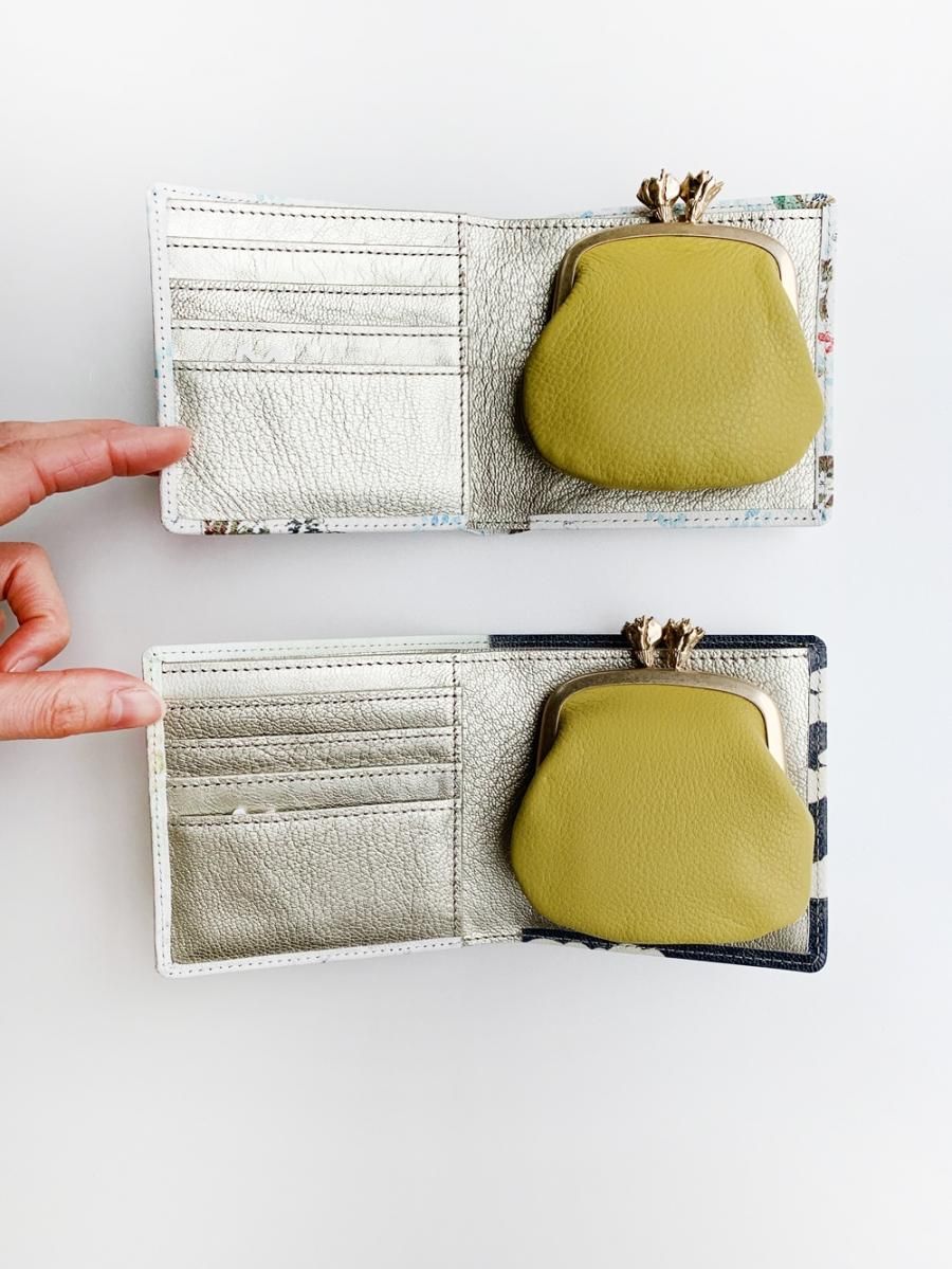 sakurayama / ガマグチ付き折財布 - c a b i n e t O N L I N E S T O R E