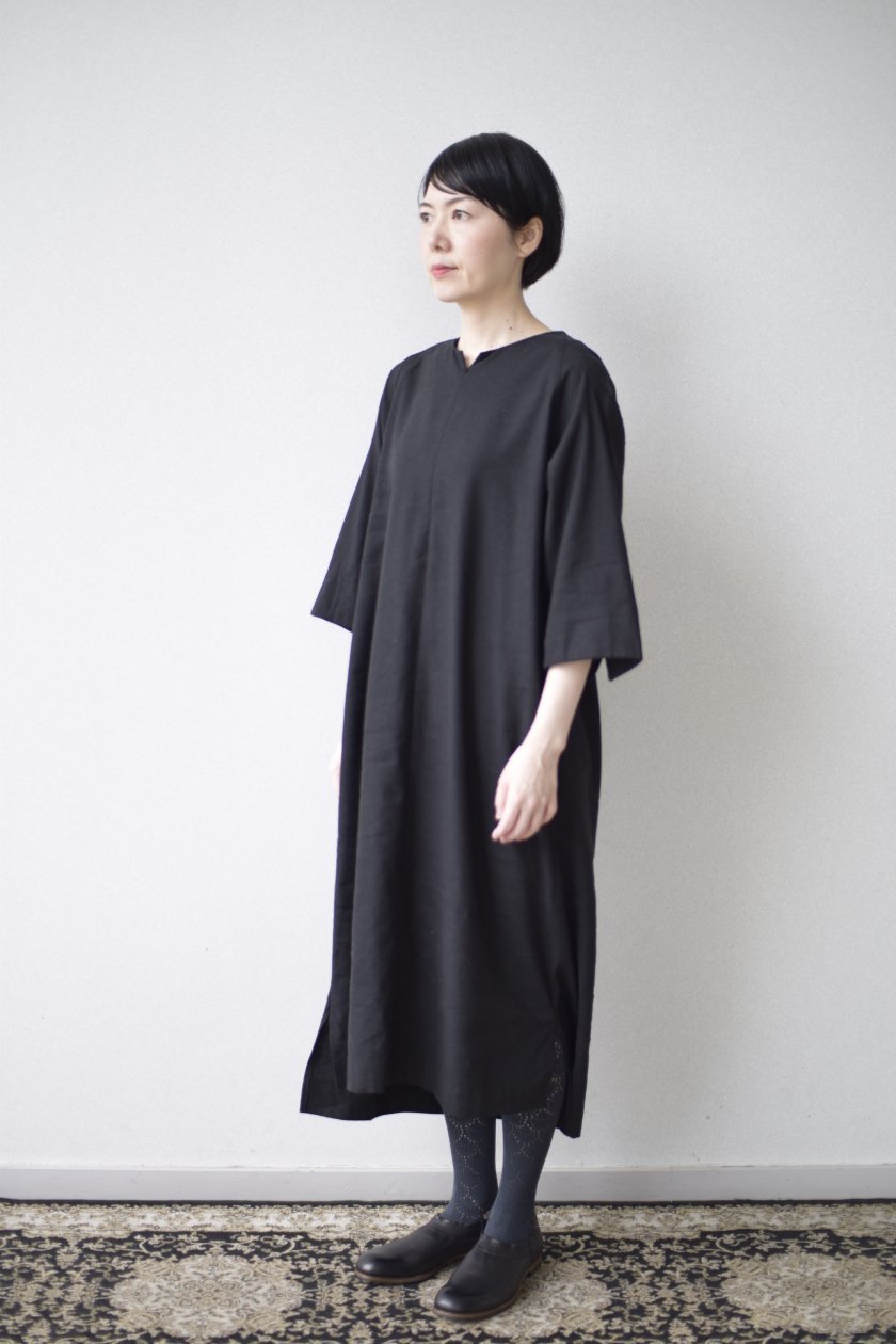 Silk & Linen smock dress - c a b i n e t O N L I N E S T O R E