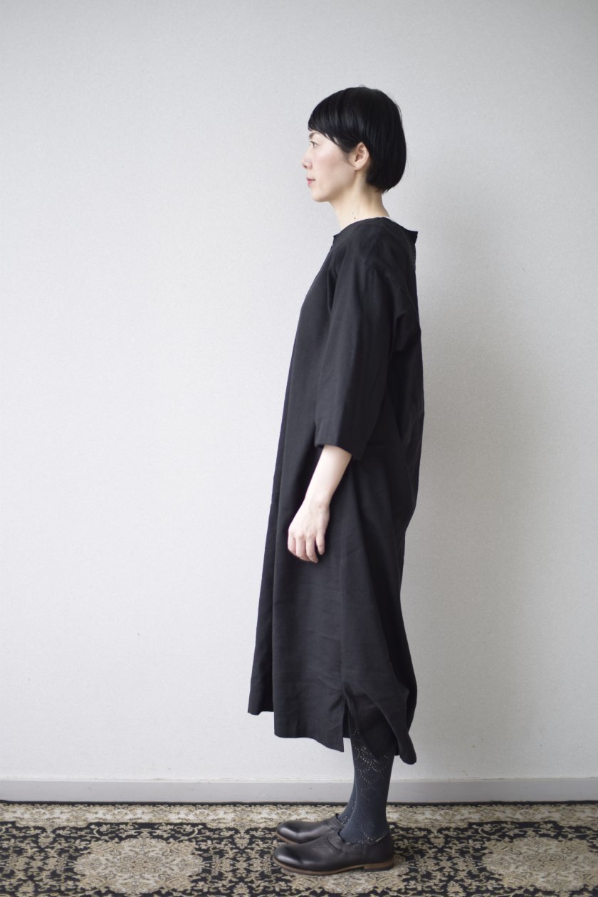 Silk & Linen smock dress - c a b i n e t O N L I N E S T O R E