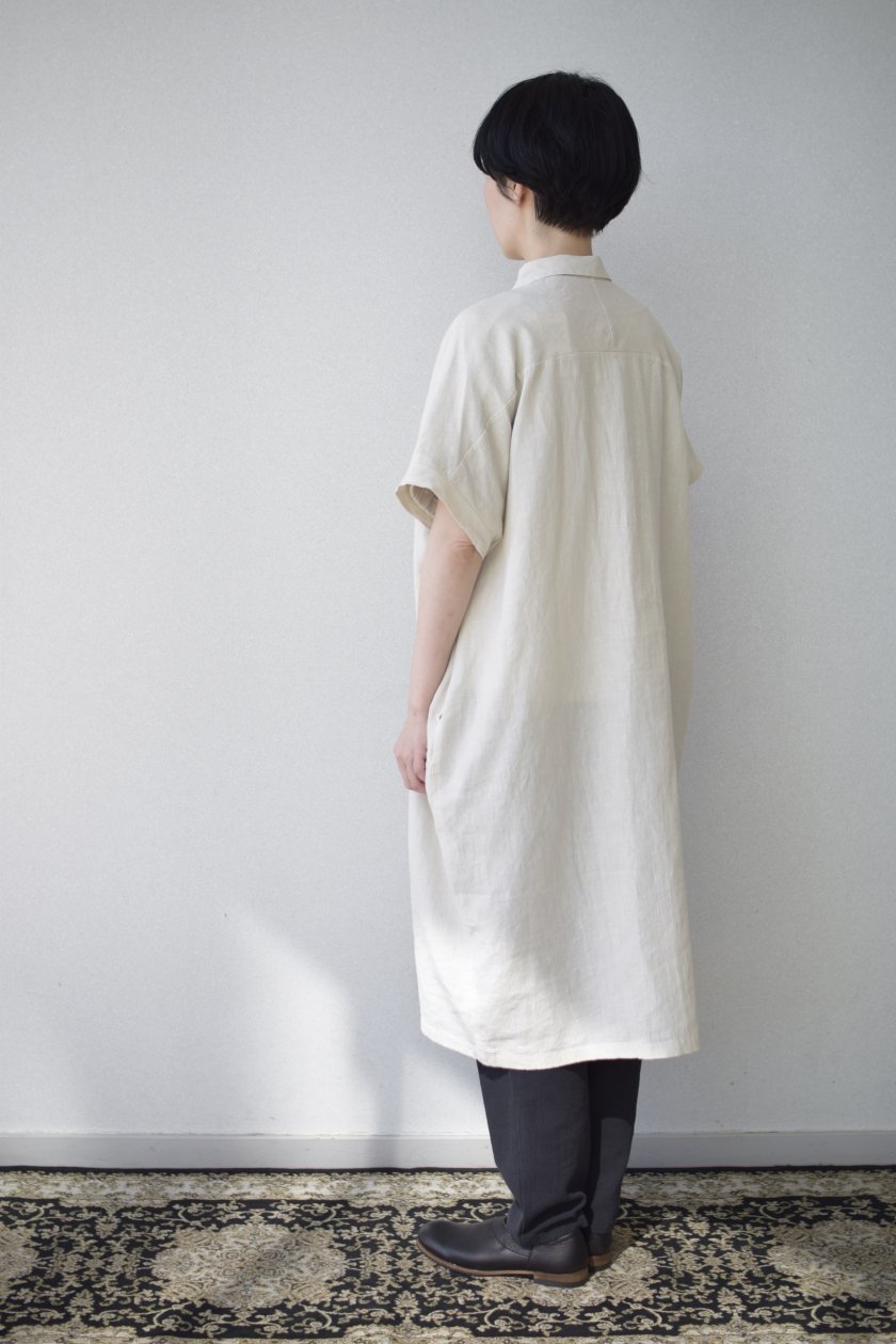 water linen shirts one-piece - c a b i n e t O N L I N E S T O R E