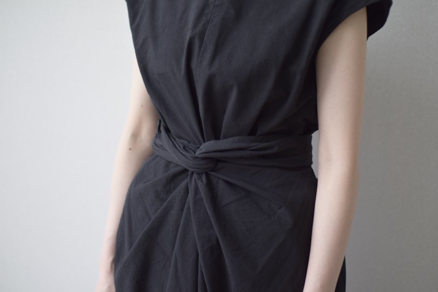 Wrapped sleeveless dress - cabinet ONLINE STORE