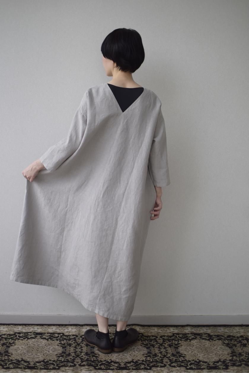 evam eva エヴァムエヴァ リネンワンピース linen one-piece E221K096